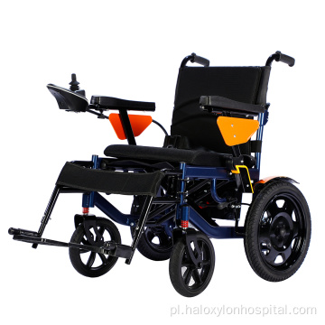 Składanie lekkiego wózka elektrycznego dla osób niepełnosprawnych